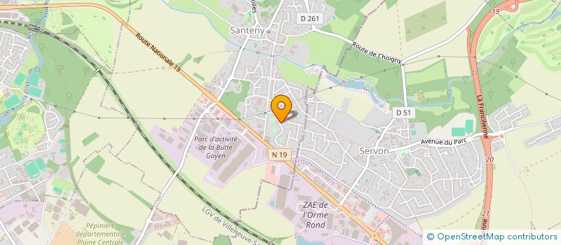 localisation de l'entreprise MADAME ET SERVICES DEVELOPPEMENT  VILLECRESNES