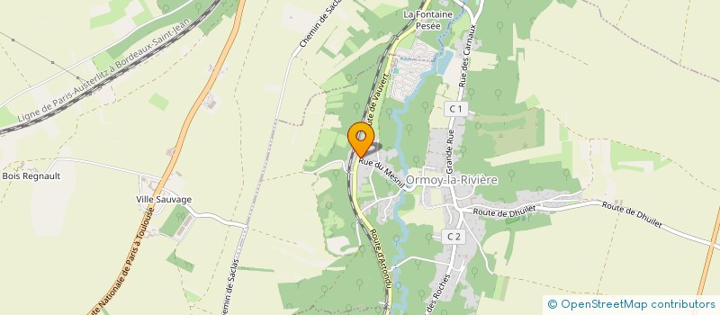 localisation de l'entreprise MADAME ET SERVICES ETAMPES  ORMOY-LA-RIVIERE