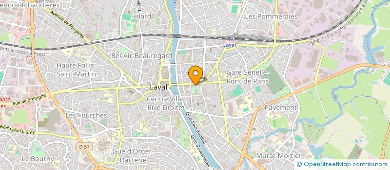 localisation de l'entreprise MADAME ETC à LAVAL