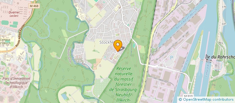 localisation de l'entreprise MADAME ETHERIE BOILLEAU  STRASBOURG