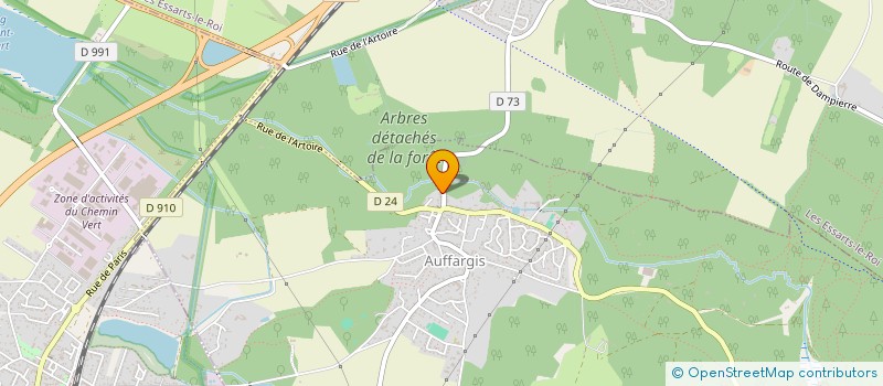 localisation de l'entreprise MADAME ETI YUNARTI  AUFFARGIS