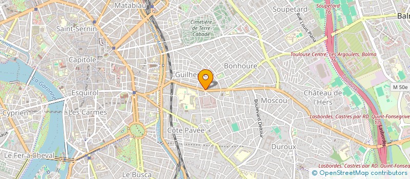 localisation de l'entreprise MADAME ETIENNETTE ESCAICH à TOULOUSE