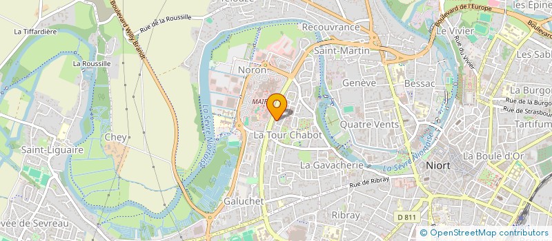 localisation de l'entreprise MADAME ETTY BIOTTEAU  NIORT