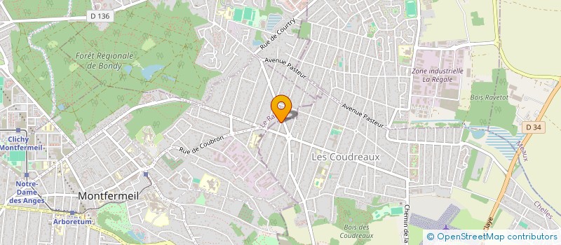 localisation de l'entreprise MADAME EUGENE GUITE  CHELLES