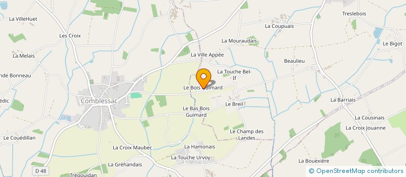 localisation de l'entreprise MADAME EUGENE JAN à LES BRULAIS