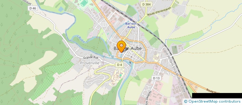 localisation de l'entreprise MADAME EUGENIA ACATRINEI  BAR-SUR-AUBE