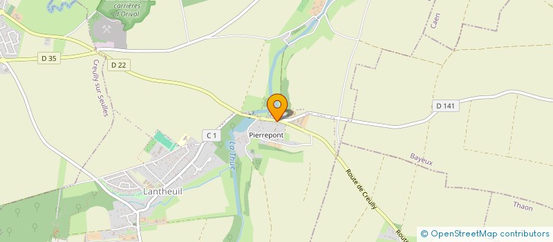 localisation de l'entreprise MADAME EUGENIA DURANDY à PONTS SUR SEULLES
