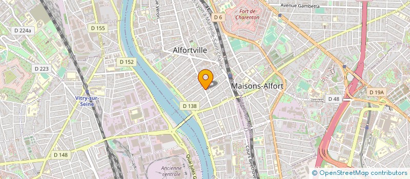 localisation de l'entreprise MADAME EUGENIA KHANDJARIAN à ALFORTVILLE