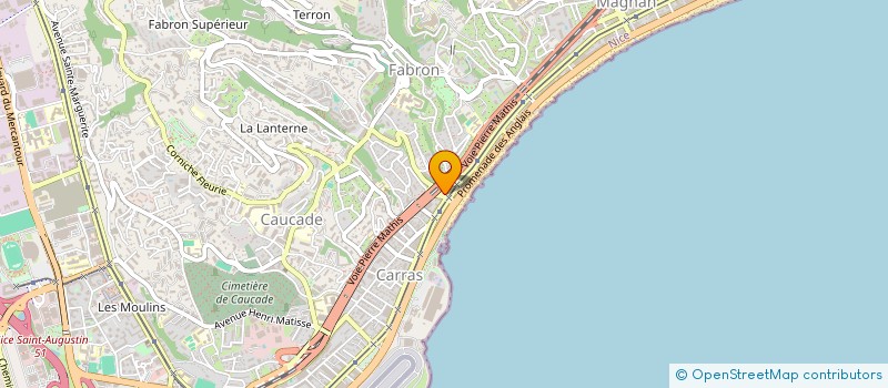 localisation de l'entreprise MADAME EUGENIA NISCITAC à NICE