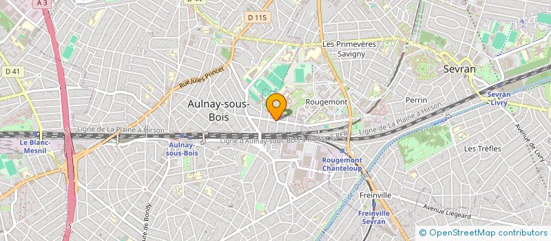 localisation de l'entreprise MADAME EUGENIA VRABIE à AULNAY-SOUS-BOIS