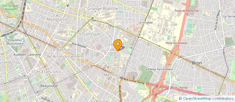 localisation de l'entreprise MADAME EUGENIA WILBRENNINCK à LYON