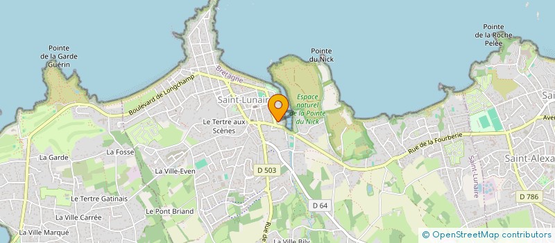 localisation de l'entreprise MADAME EUGENIE ANCELIN à SAINT-LUNAIRE