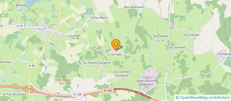 localisation de l'entreprise MADAME EUGENIE ANTONIAK à NOTH