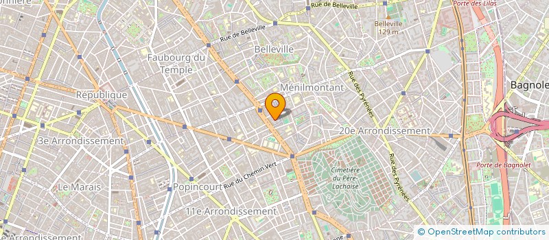 localisation de l'entreprise MADAME EUGENIE AUVRAY  PARIS