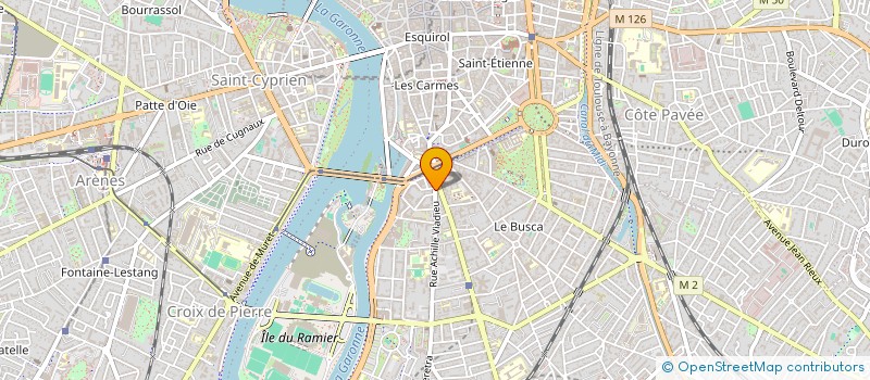 localisation de l'entreprise MADAME EUGENIE BABION à TOULOUSE