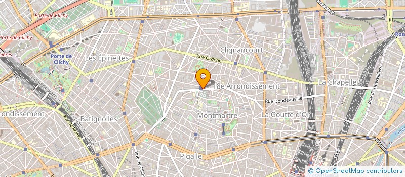 localisation de l'entreprise MADAME EUGENIE BIECHLER  PARIS