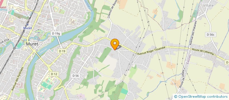 localisation de l'entreprise MADAME EUGENIE BOULLENOIS  MURET