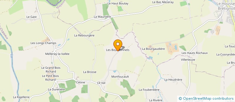 localisation de l'entreprise MADAME EUGENIE BRETON  LASSAY-LES-CHATEAUX