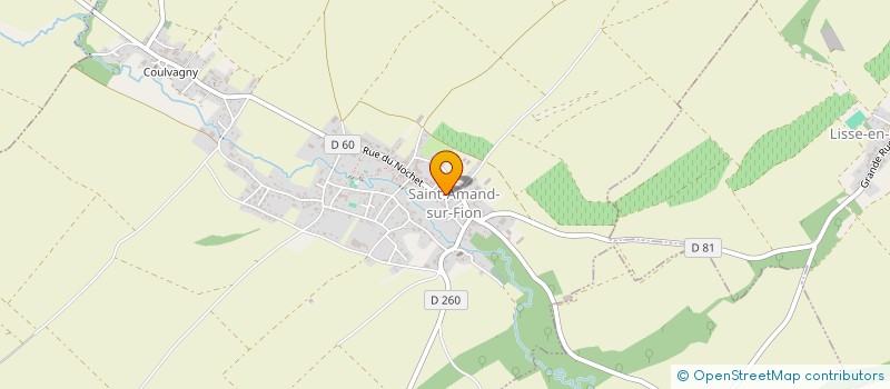 localisation de l'entreprise MADAME EUGENIE BRON  SAINT-AMAND-SUR-FION