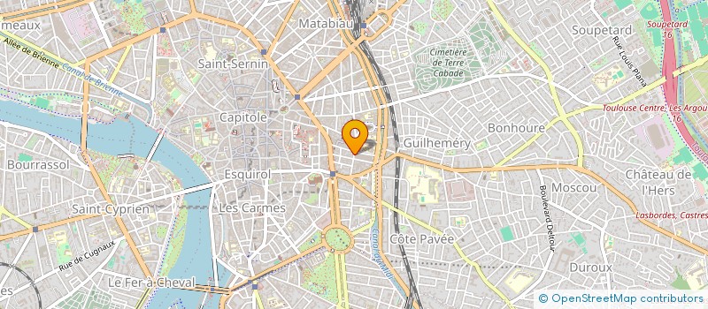 localisation de l'entreprise MADAME EUGENIE CANTAREUIL à TOULOUSE