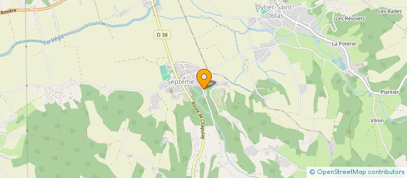 localisation de l'entreprise MADAME EUGENIE CARPENTIER  SEPTEME