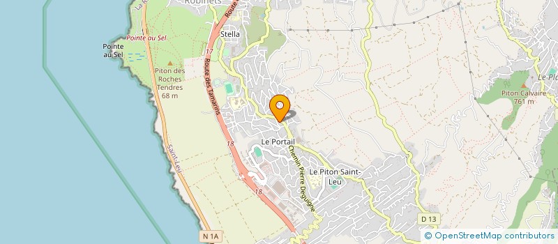 localisation de l'entreprise MADAME EUGENIE CHEVILLION  SAINT-LEU