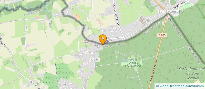 localisation de l'entreprise MADAME EUGENIE CHIAMPI  CONDE-SUR-L'ESCAUT