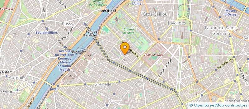 localisation de l'entreprise MADAME EUGENIE CREUSILLET  PARIS