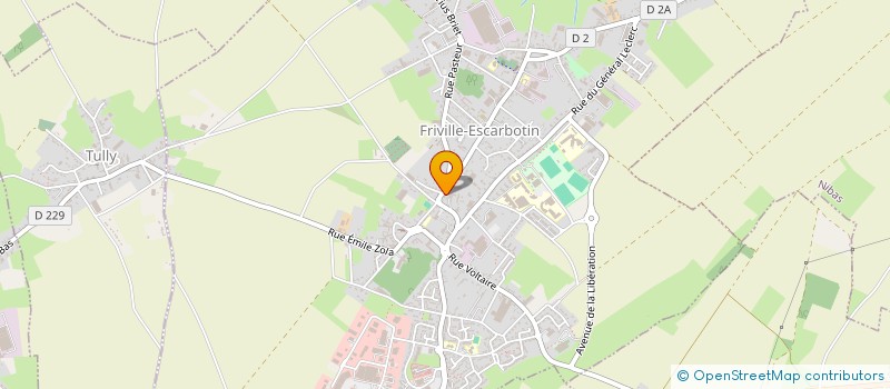 localisation de l'entreprise MADAME EUGENIE DALLE à FRIVILLE-ESCARBOTIN