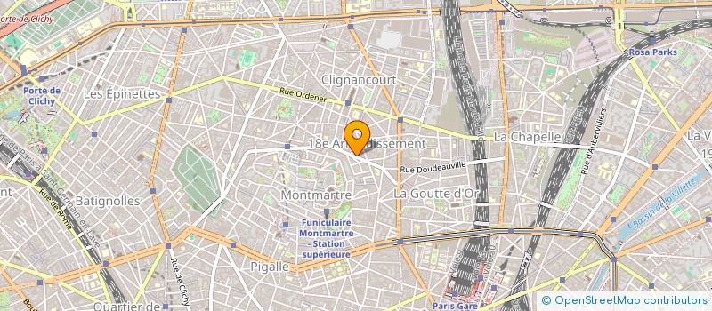 localisation de l'entreprise MADAME EUGENIE DE SEVIN  PARIS