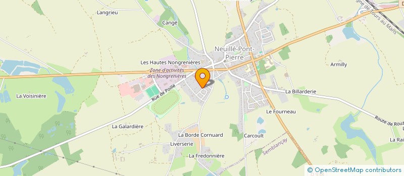 localisation de l'entreprise MADAME EUGENIE DEMEESTER à NEUILLE-PONT-PIERRE