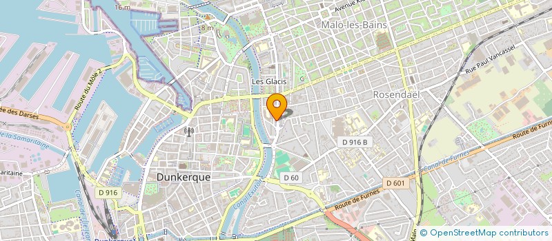 localisation de l'entreprise MADAME EUGENIE DESSINGUE à DUNKERQUE