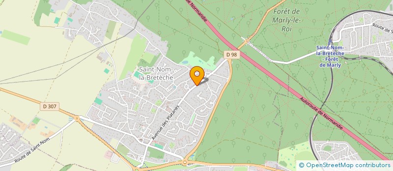 localisation de l'entreprise MADAME EUGENIE DUCHEMIN à SAINT-NOM-LA-BRETECHE