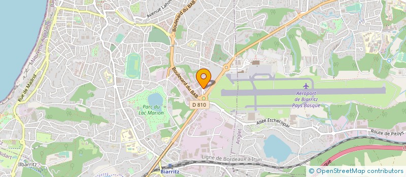 localisation de l'entreprise MADAME EUGENIE DUCOUDRE à BIARRITZ