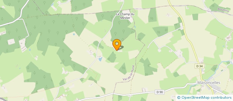 localisation de l'entreprise MADAME EUGENIE ESPADA  SAINT-MARS-DE-LOCQUENAY