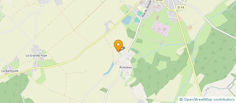 localisation de l'entreprise MADAME EUGENIE FERROUX  LEZAY