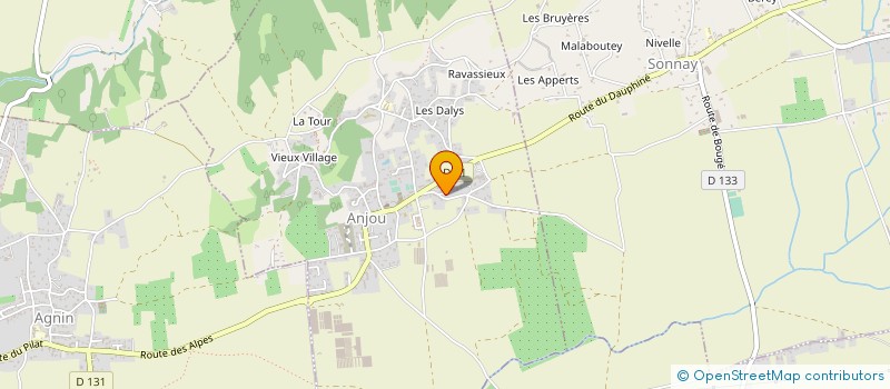 localisation de l'entreprise MADAME EUGENIE FONTANET  SONNAY