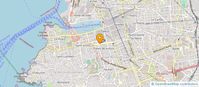 localisation de l'entreprise MADAME EUGENIE GALLOIS  LA PENNE-SUR-HUVEAUNE