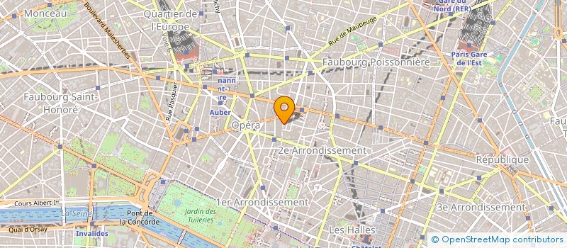 localisation de l'entreprise MADAME EUGENIE GRATTON  PARIS