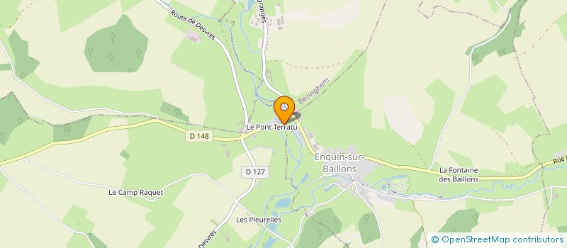 localisation de l'entreprise MADAME EUGENIE GRAVE  BEUSSENT