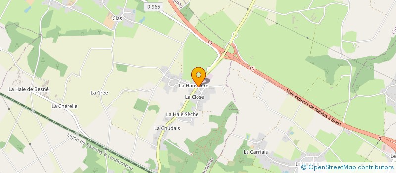 localisation de l'entreprise MADAME EUGENIE GROLLEAU  PRINQUIAU