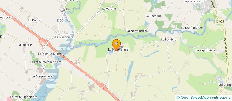 localisation de l'entreprise MADAME EUGENIE JOLLY  AIZENAY