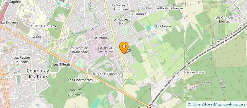 localisation de l'entreprise MADAME EUGENIE LALLEMENT  SAINT-AVERTIN