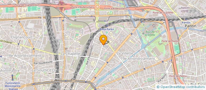 localisation de l'entreprise MADAME EUGENIE LE GARS  PARIS