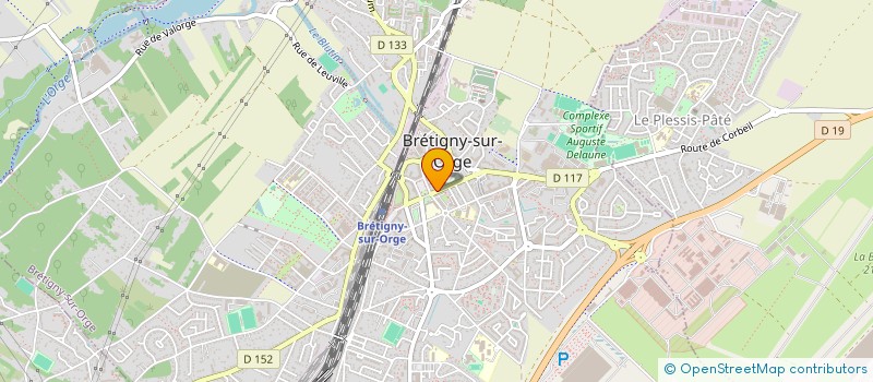localisation de l'entreprise MADAME EUGENIE LEGAVE à BRETIGNY-SUR-ORGE