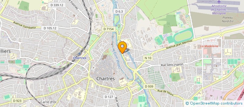 localisation de l'entreprise MADAME EUGENIE LEROY à CHARTRES