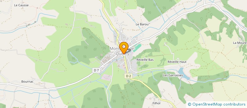 localisation de l'entreprise MADAME EUGENIE LOPEZ à MONTAIGU-DE-QUERCY