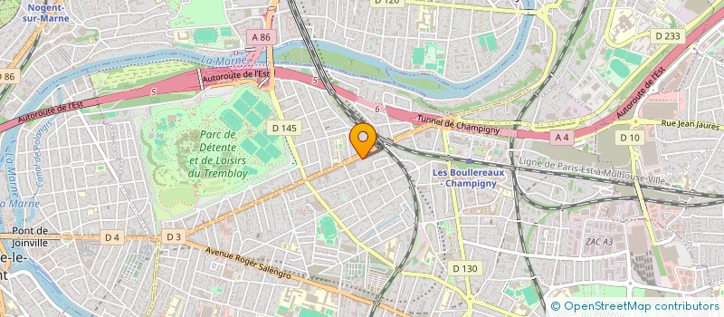 localisation de l'entreprise MADAME EUGENIE LY à CHAMPIGNY SUR MARNE