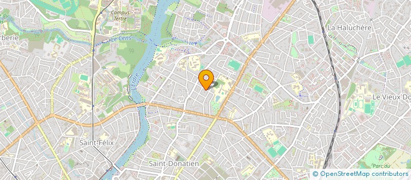 localisation de l'entreprise MADAME EUGENIE MAITRE à NANTES