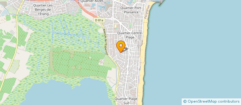 localisation de l'entreprise MADAME EUGENIE MARGUERITTE  LE SOLER